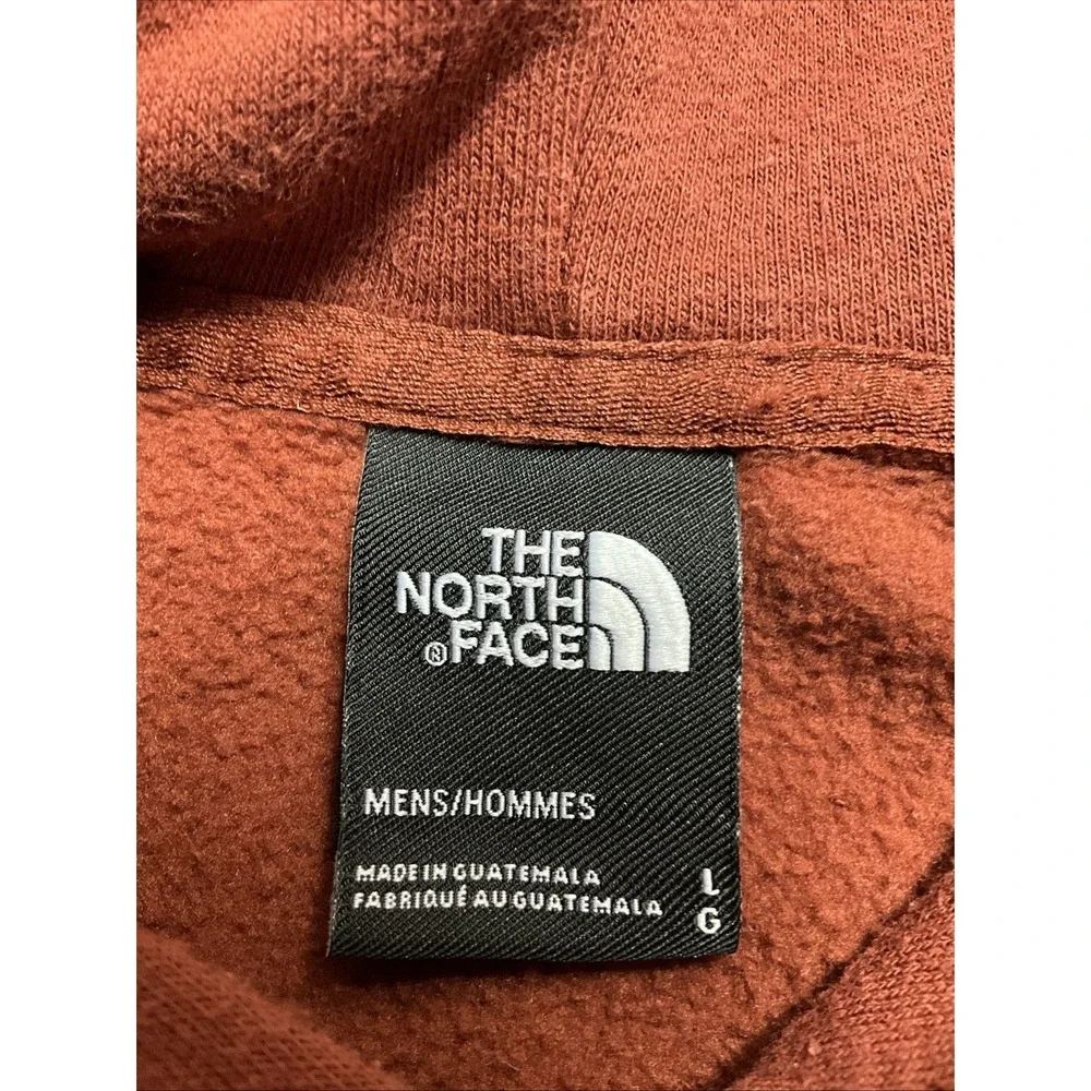 The North Face Men's Brown Long Sleeve Pullover Hoodie Size L